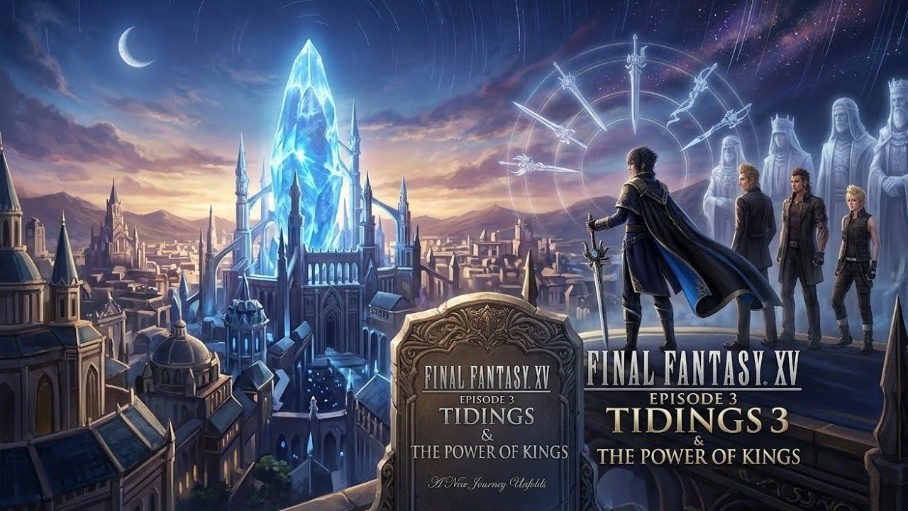 #finalfantasy XV 15 Эпизод 3 Вести и власть королей