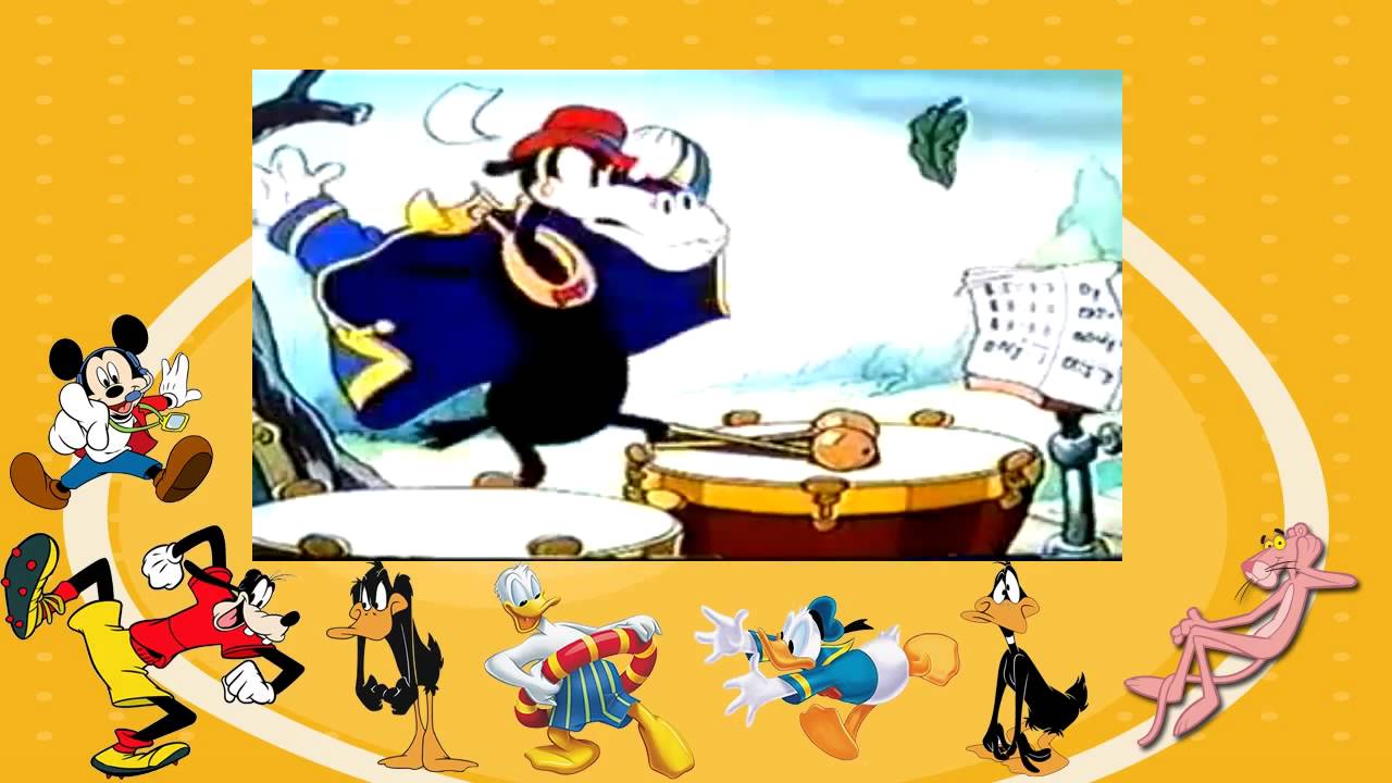 Donald Duck, Mickey Mouse  Goofy   The Band Concert 1935)