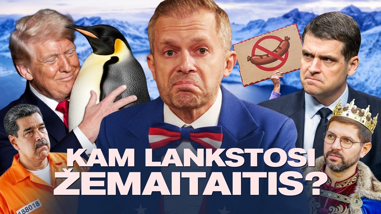 Laikykitės ten GRĮŽO! | TRUMPAS, KARAS, GRENLANDIJA, EPSTEIN ir kt. | ŽEMAITAITIS vs GYVENTOJAI