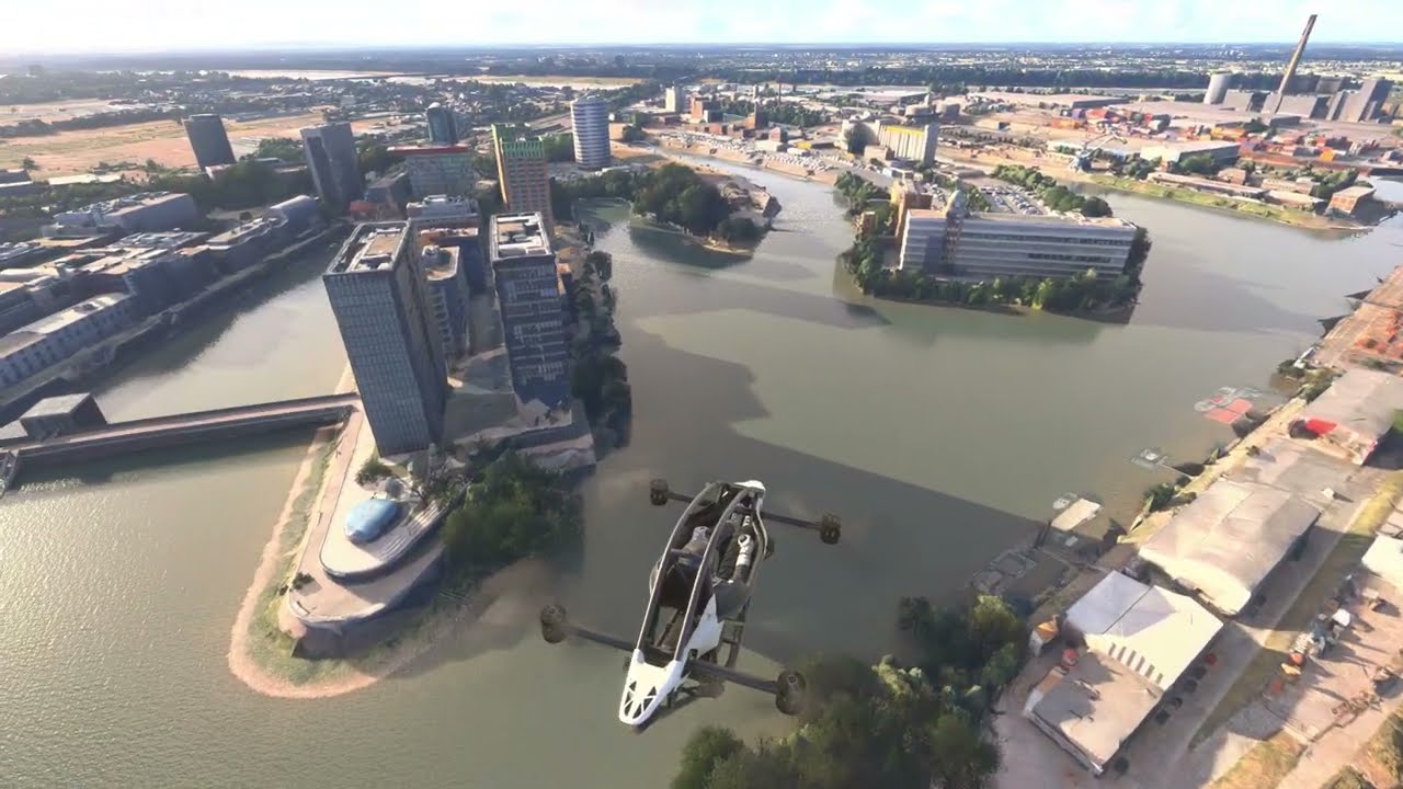 Microsoft Flight Simulator 2024 - Düsseldorf (Deutschland) 4K HDR Gameplay