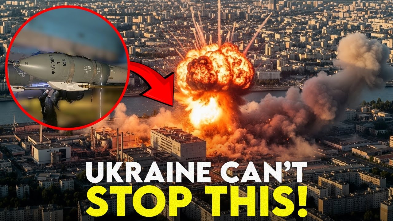 Шок! Россия сбрасывает реактивные бомбы на Украину!