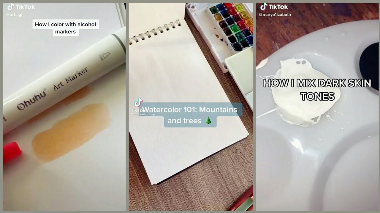 Art & drawing hacks / tips part 4 ( cc )
