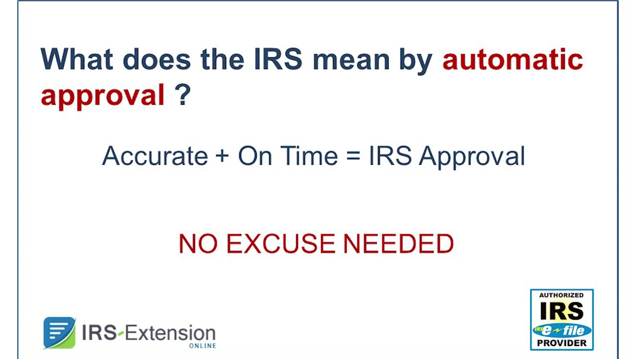 File Your IRS Extension in Minutes