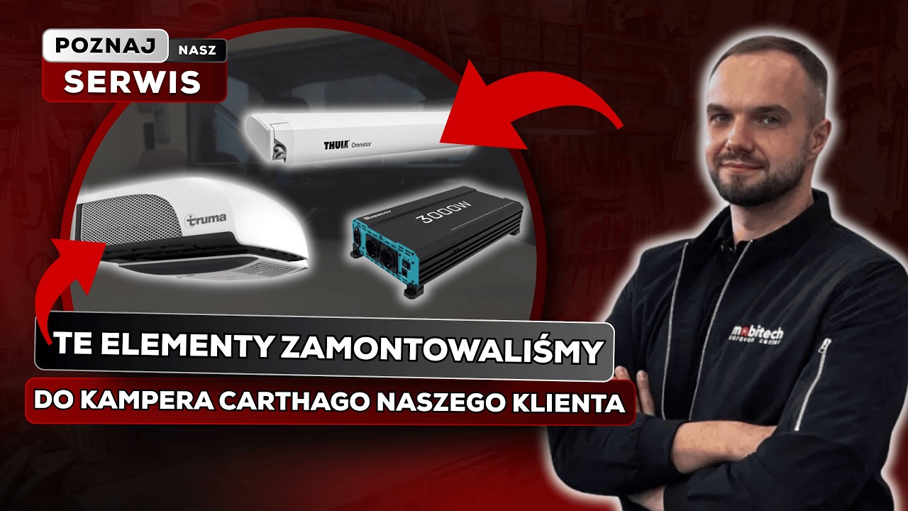Carthago doposażone pod klienta 🔧 Przetwornica, klimatyzacja, markiza i zawieszenie pneumatyczne