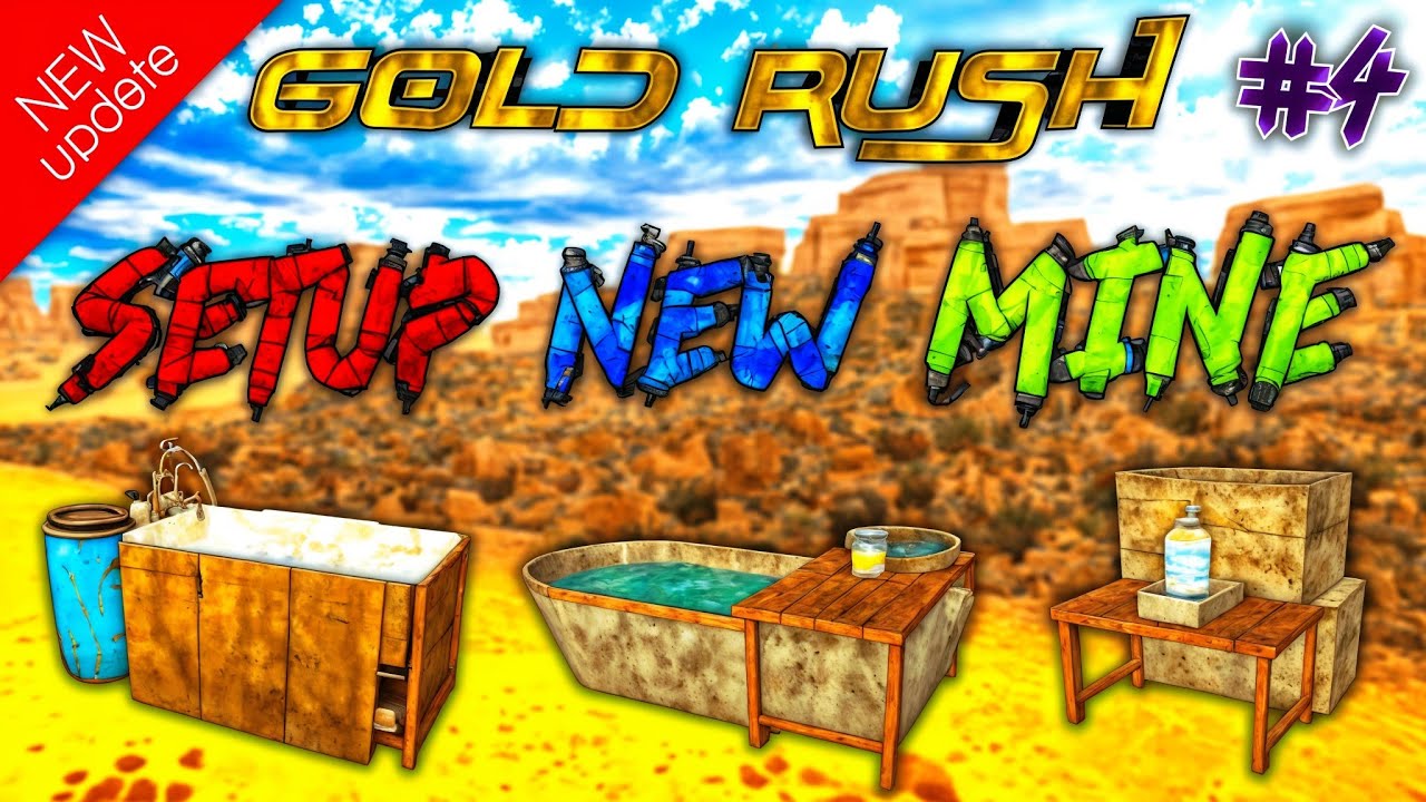 SETUP NEW MINE IN GOLD RUSH 3D MINER SIMULATOR