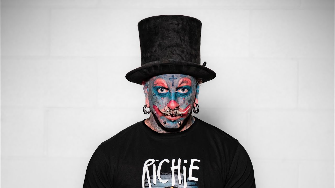Clown preaching at church (Richie The Barber)