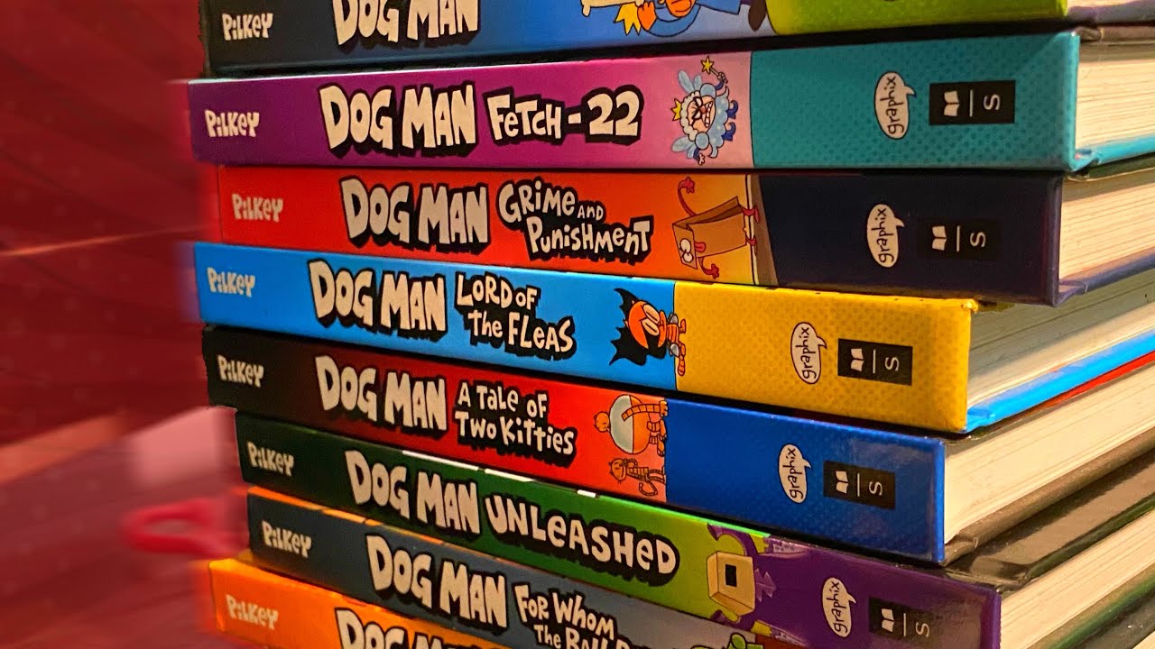 My Dog man Book Collection!