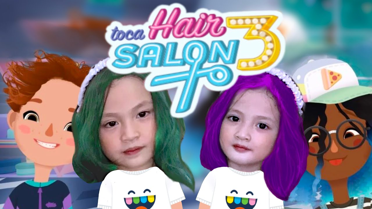 TOCA HAIR SALON 3 | First time playing | Rainbow Spray