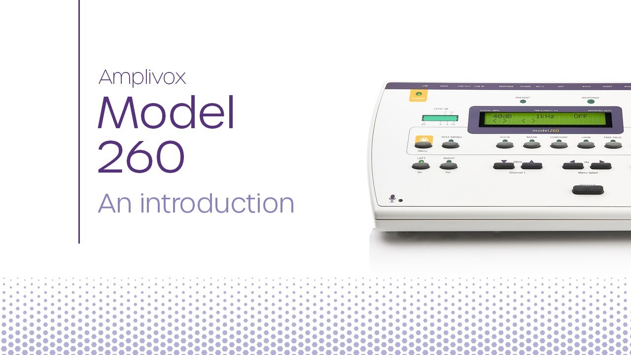 Model 260 | An introduction