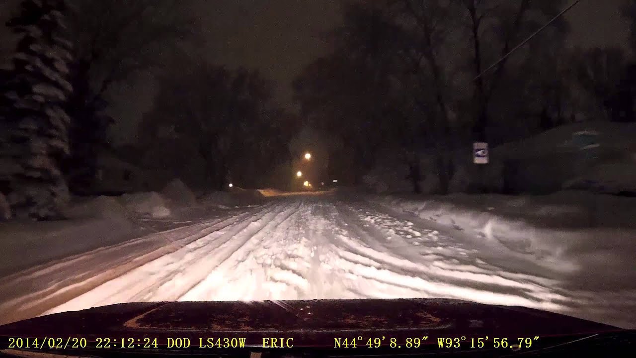 F150 driving in snowstorm of 2:20:14