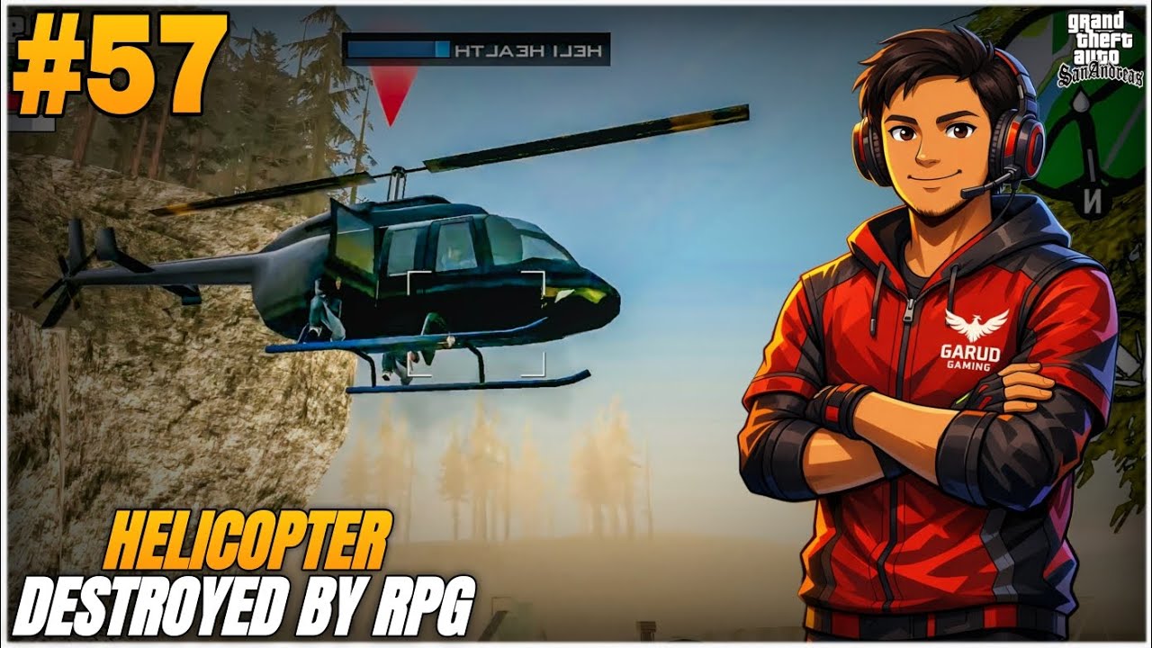 Mike Toreno Was Escaping in a Helicopter 😈 | GTA San Andreas RPG Chase Mission | Gameplay #57