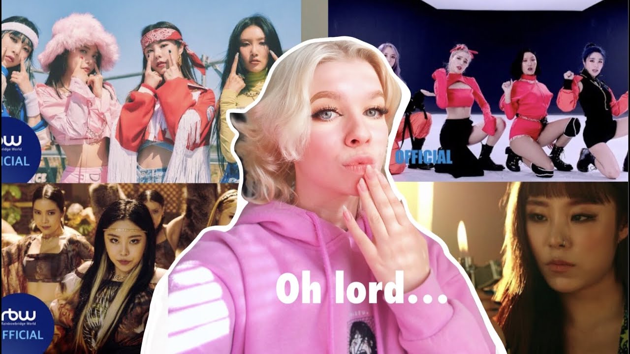 Reacting to 마마무(MAMAMOO) 'HIP',' AYA', 'Egotistic(너나 해)', ILLELLA (일낼라)