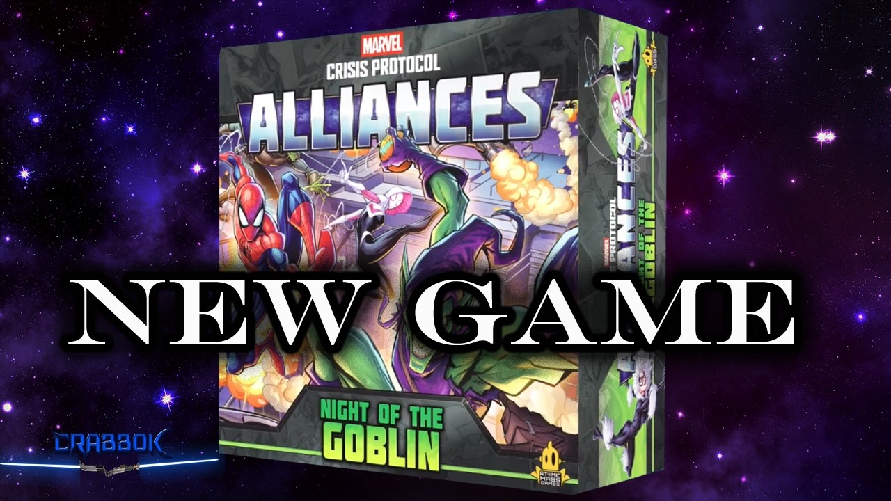 New Game Announced from AMG!  Marvel Protocol Alliances - Night of the Green Goblin!