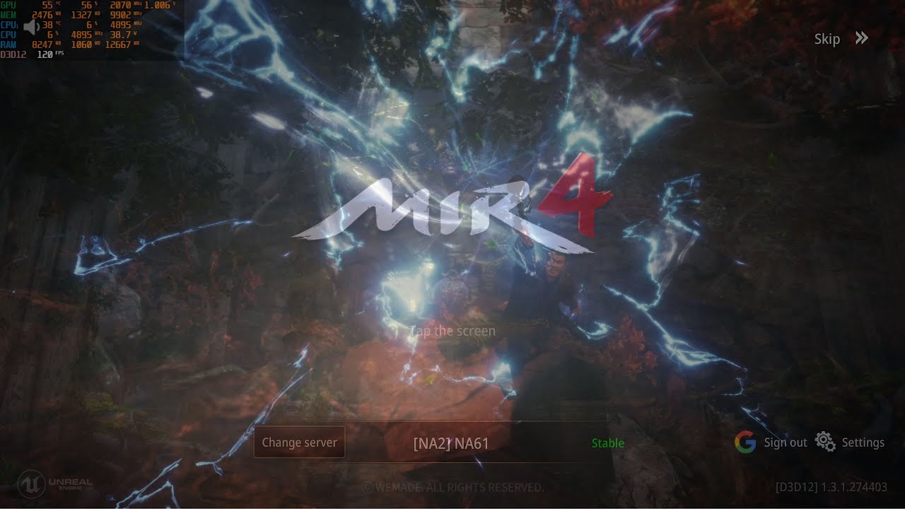 MIR4 - Steam free to play - Lancer Intro