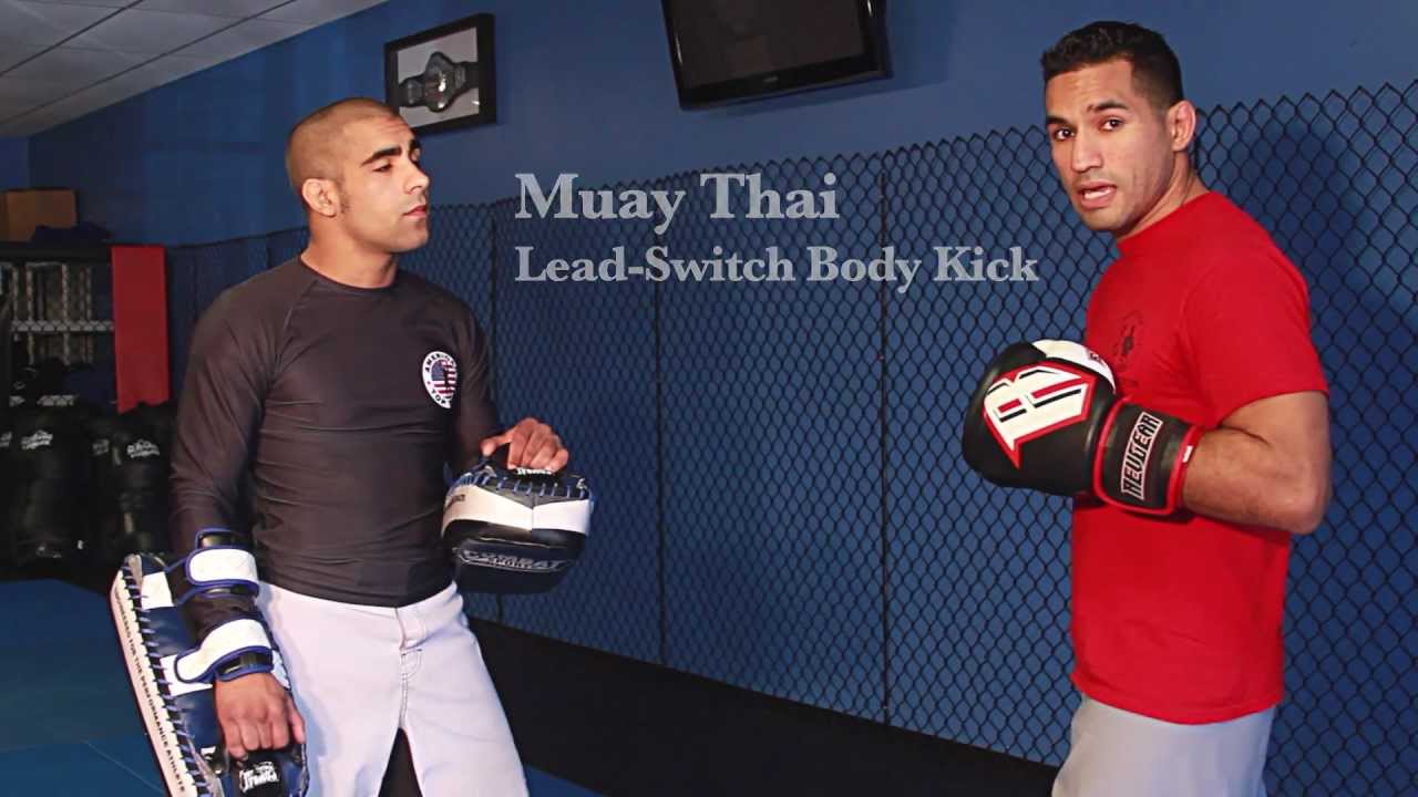 Muay Thai- How to throw lead and rear body kicks