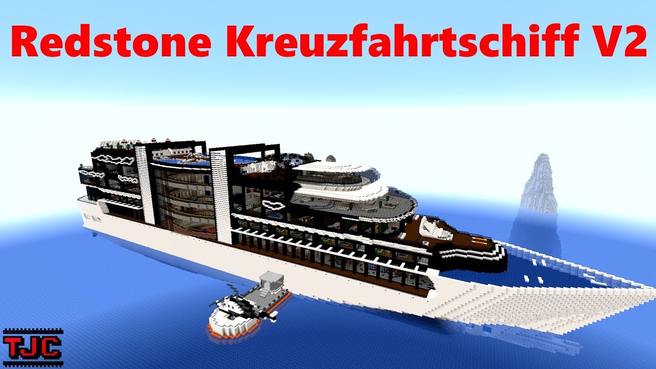 WAHNSINN! Dieses REDSTONE KREUZFAHRTSCHIFF - 📪 2020 Ep. 21