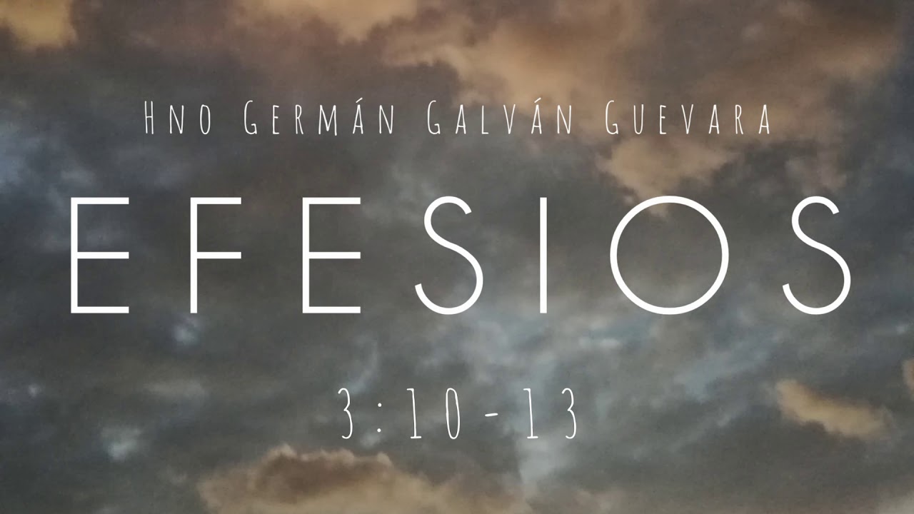 EFESIOS 3 10 13