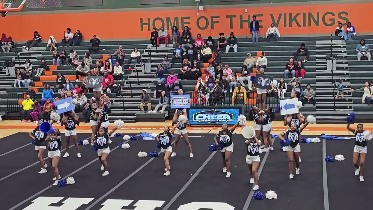 Ramsay Rams 🐏|Birmingham City Schools Cheer Competition 2025 - Varsity Squads #coachveetv