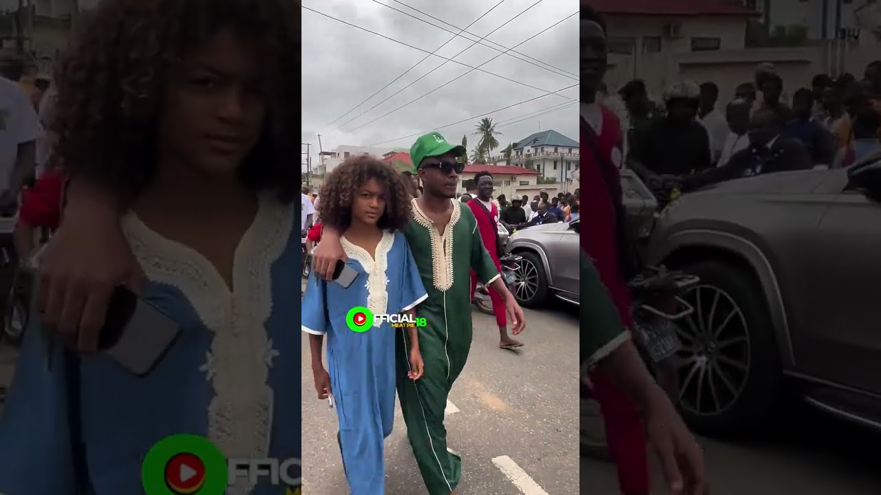Abedi Pele and Dede Ayew goes to the Mosque #football #fyp #news #video