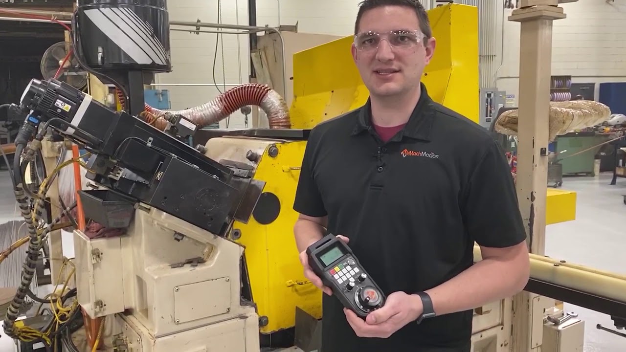 MachMotion Centerless Grinder Control Retrofit by MachMotion