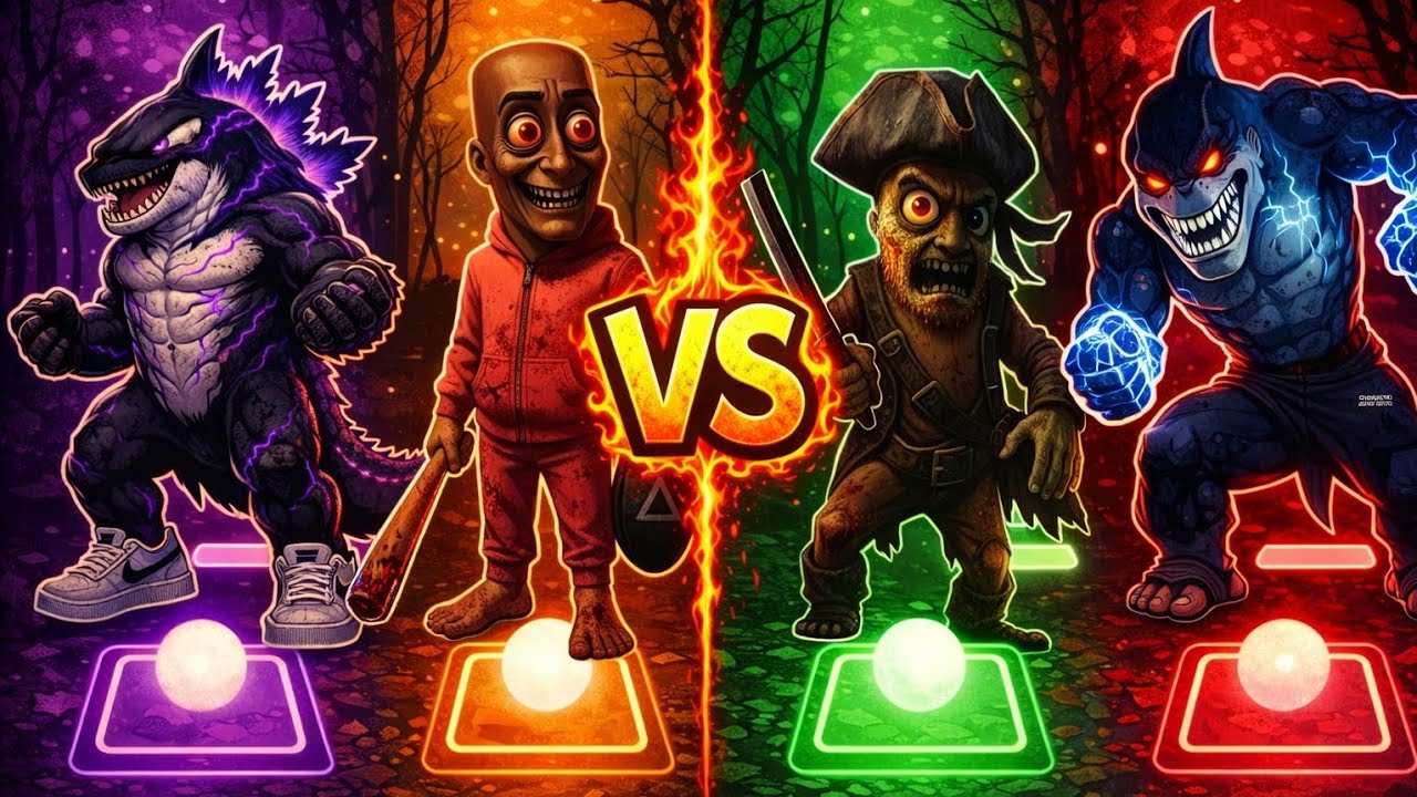 BRAINROT SQUID GAME 🆚 BRAINROT KING 🆚 BRAINROT PIRATES 🆚 BRAINROT PHONK TILES HOP EDM