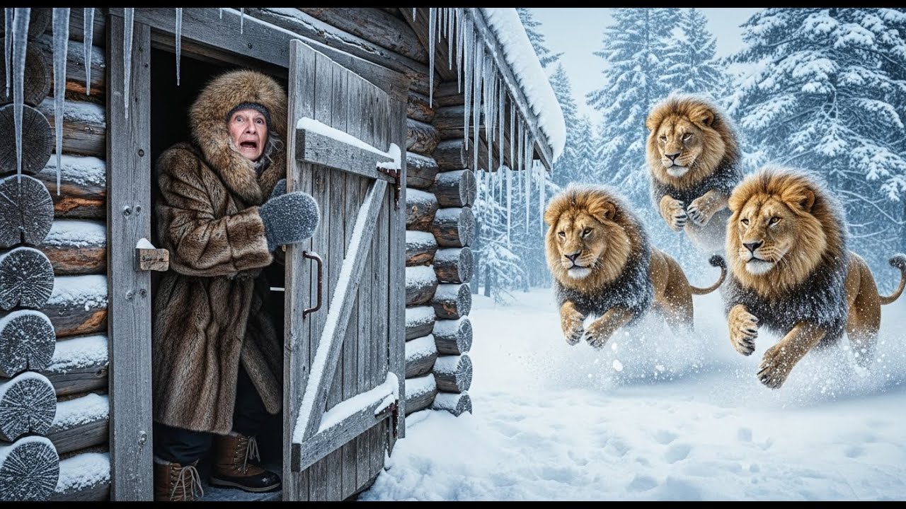 80-Year-Old Woman’s Fight for Survival Against Siberian Lions| Frozen Life 84