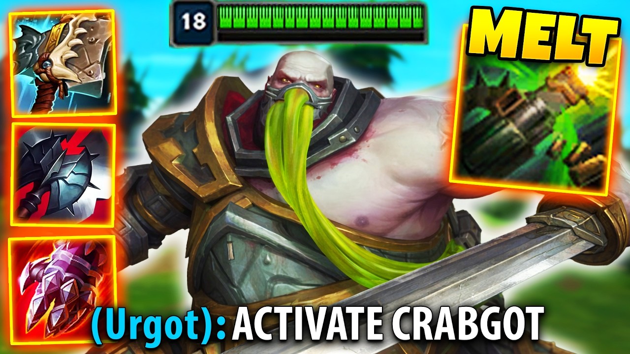 URGOT must be STOPPED! This damage output is BEYOND broken (ACTIVATE CRABGOT)
