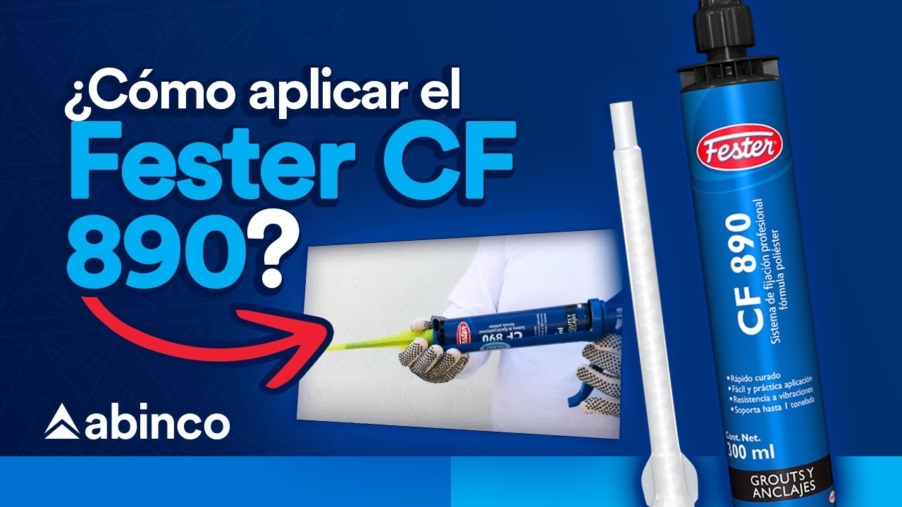 Fester CF 890 | Sistema de fijación Poliéster