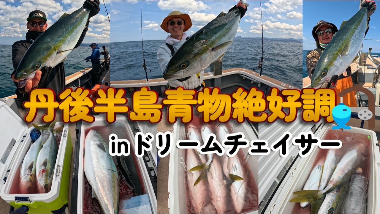 丹後半島が熱い！　青物絶好調でした🐟　inドリームチェイサー