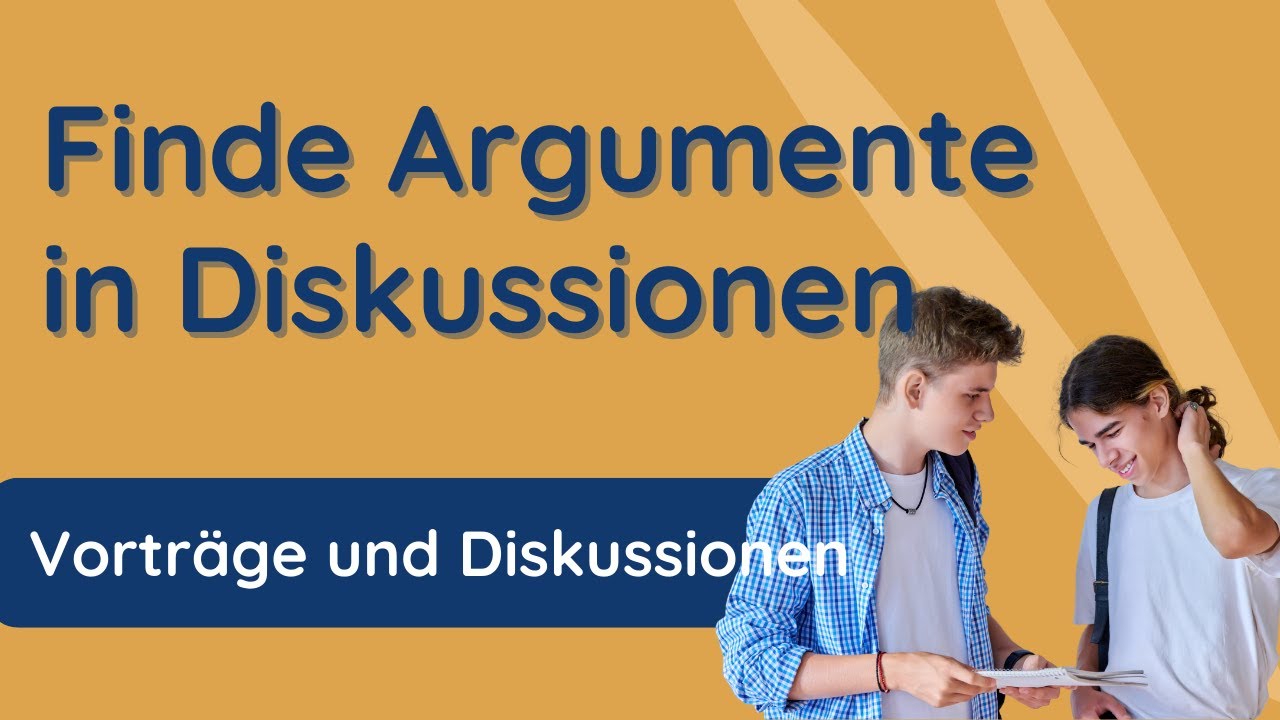Richtig Argumentieren ✅ diese 5 Argumente solltest du kennen