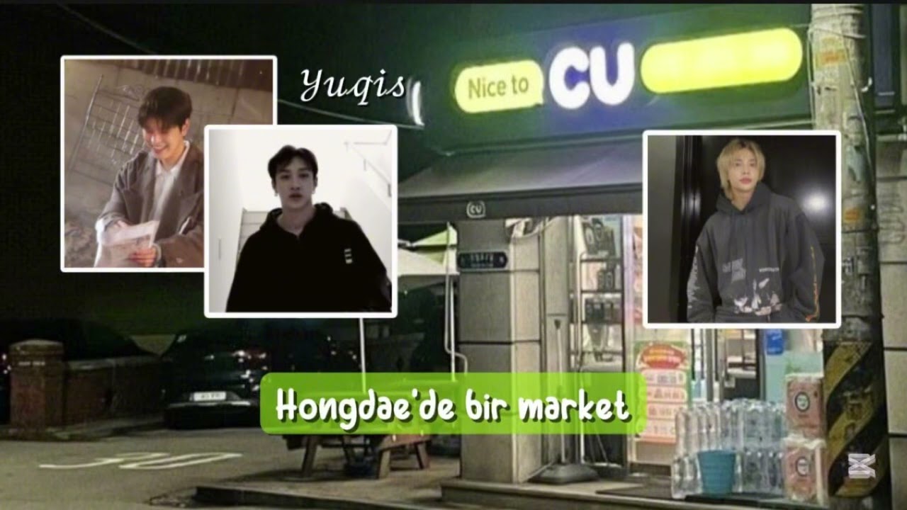Hongdae’de bir market ~ Stray Kids Fanfic (1) yorumlardaa