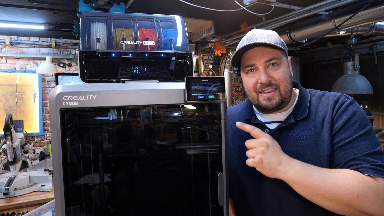 Riesiger Bauraum, gute Hardware! Aber ... | Creality K2 Plus im Test