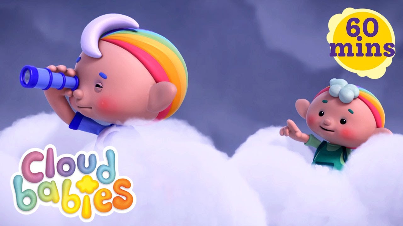 Bedtime Skytrain Adventure Stories 🚂|  Cloudbabies Skytrain Compilation | Cloudbabies Official