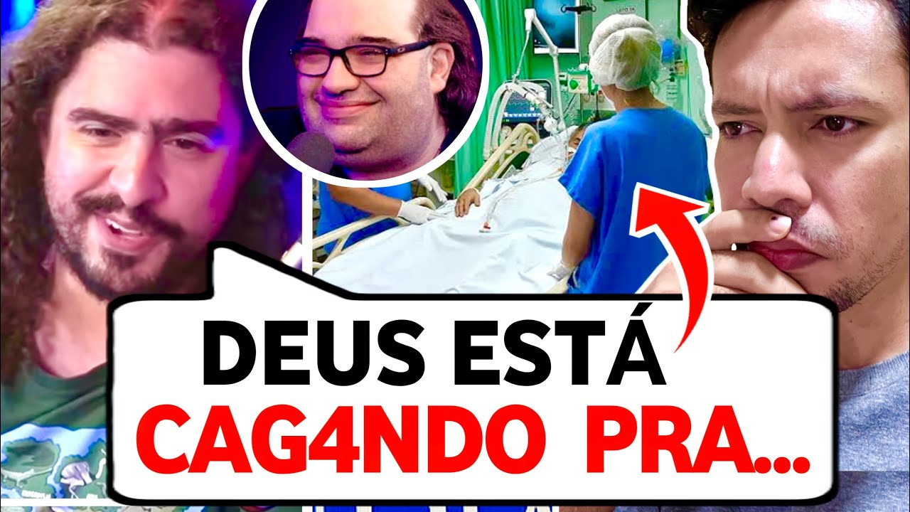 TEVE AVC! O ATEU MAIS FAMOSO DO BRASIL ! N&atilde;o Brinque COM DEUS MEU AMIGO! Ore pelo Pirula