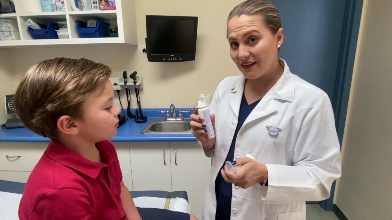 Lavado Nasal en Ni&ntilde;os