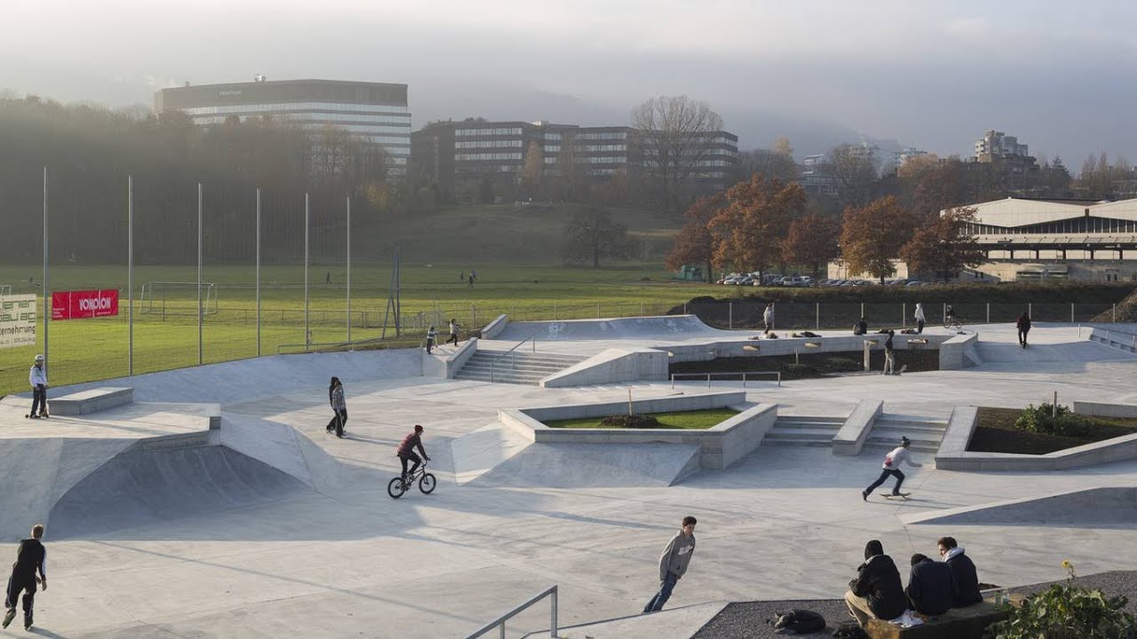 SKATEPARK: Z&Uuml;RICH OUTDOOR PARK ( ALLMEND / BRUNAU / SIHLCITY )