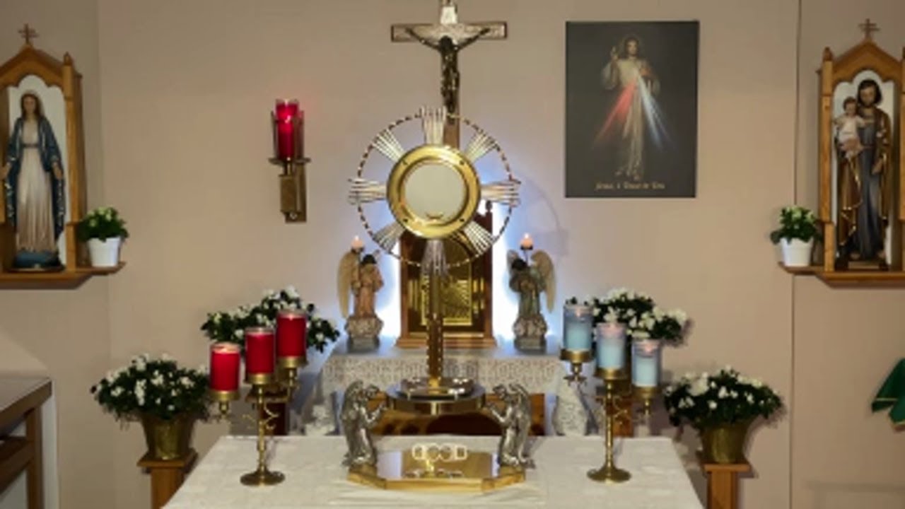 LIVE Eucharistic Adoration - Sisters of Divine Mercy