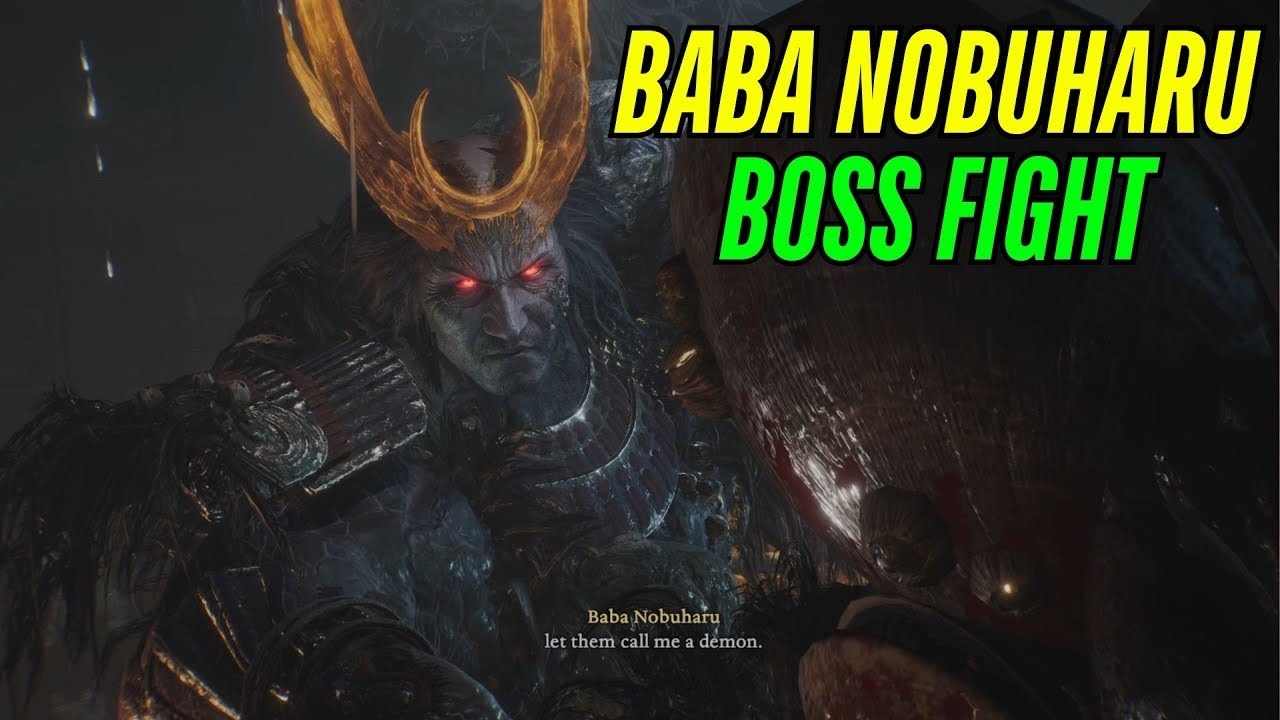 BABA NOBUHARU BOSS FIGHT NIOH 3