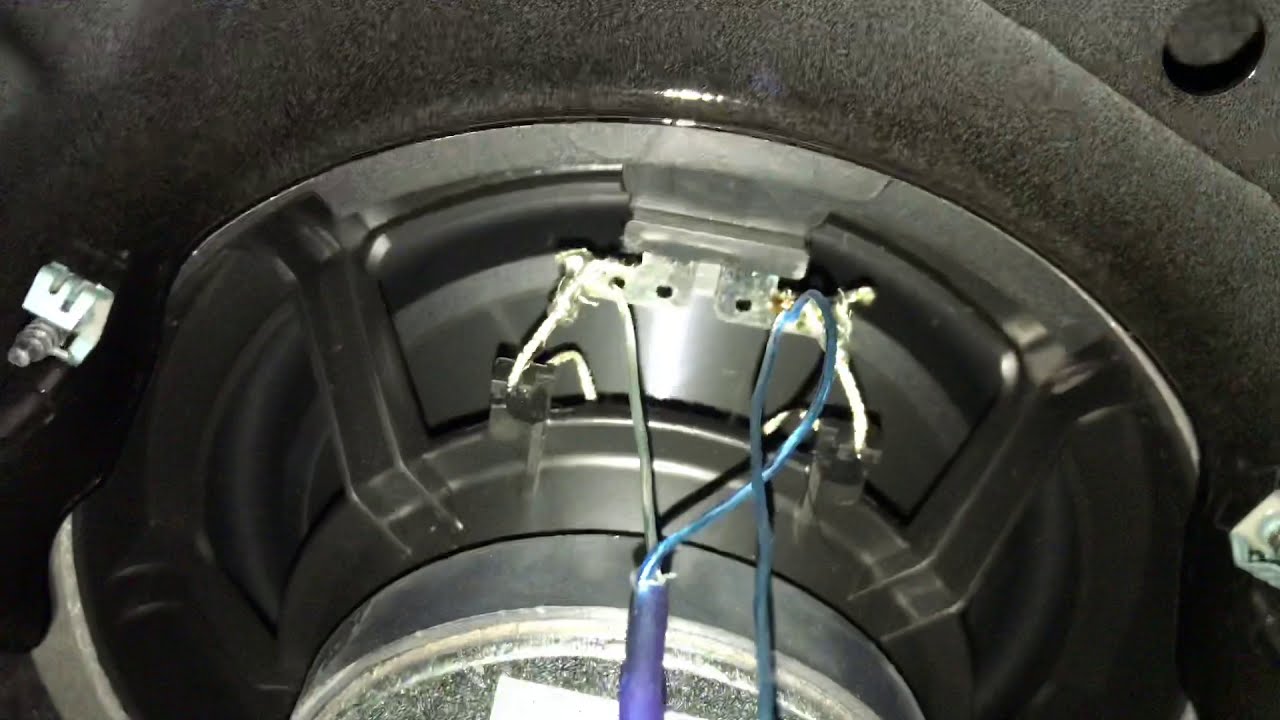 2015-2020 Mustang subwoofer install