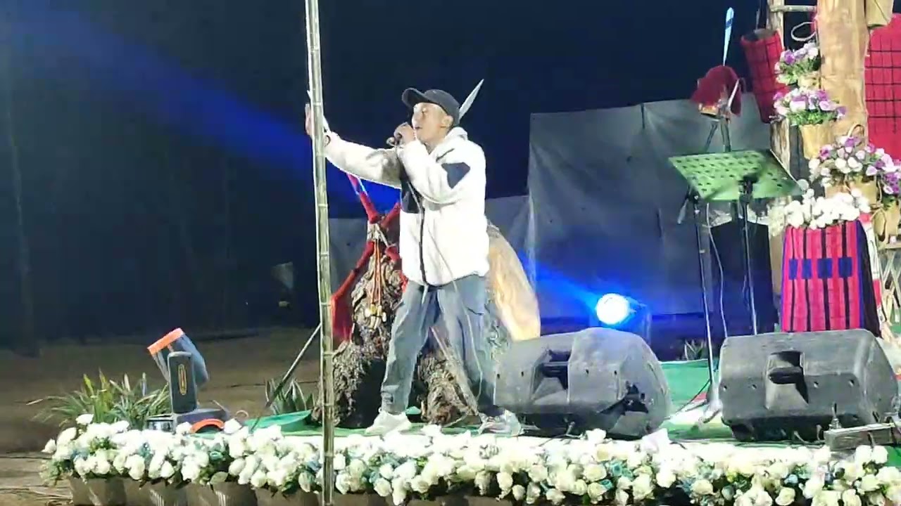 Young Rapper from Thsotokur/ Kholar power 99/ 2024 Tsüngkamnyo Festival Mündün