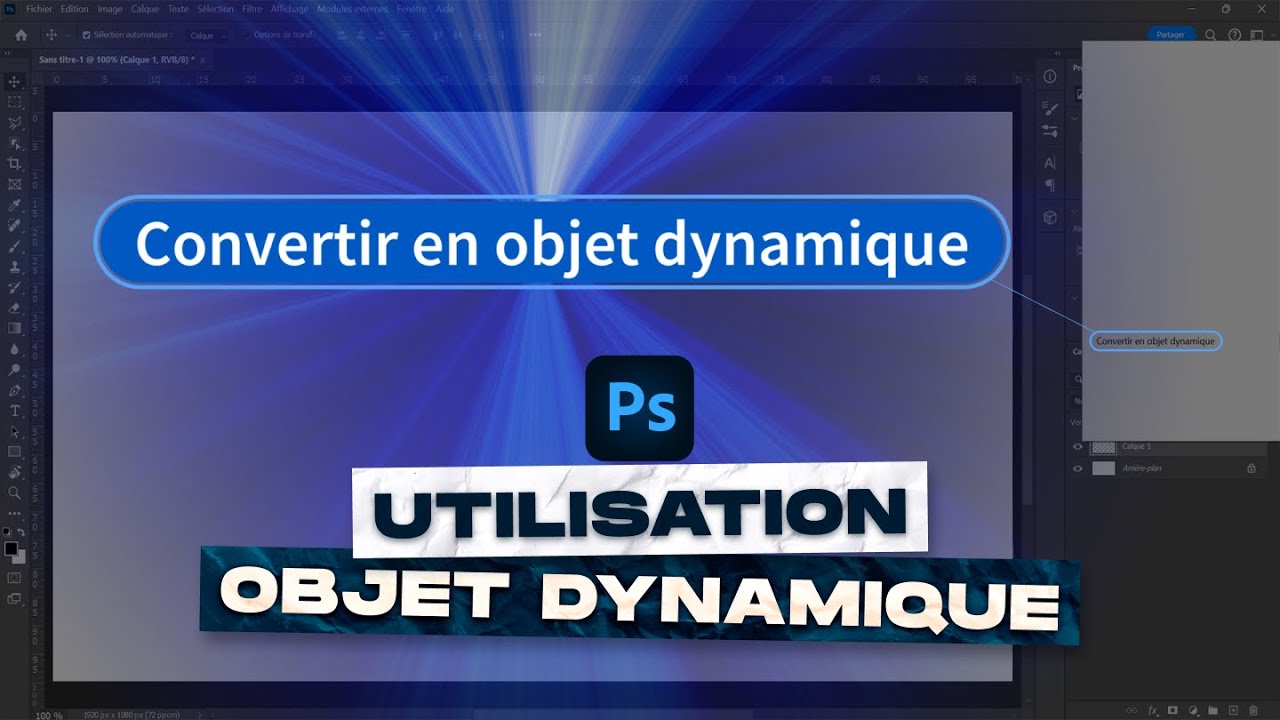Utilisez les Objets dynamique dans Photoshop !!!