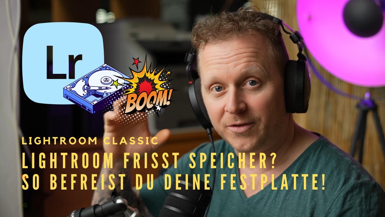 Volle Festplatte wegen Lightroom Classic? Das kannst du tun!