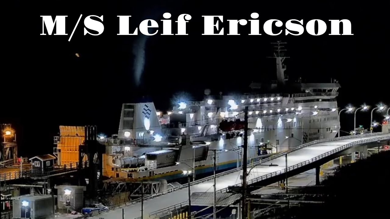 Marine Atlantic: M/S Leif Ericson leaving Port aux Basques
