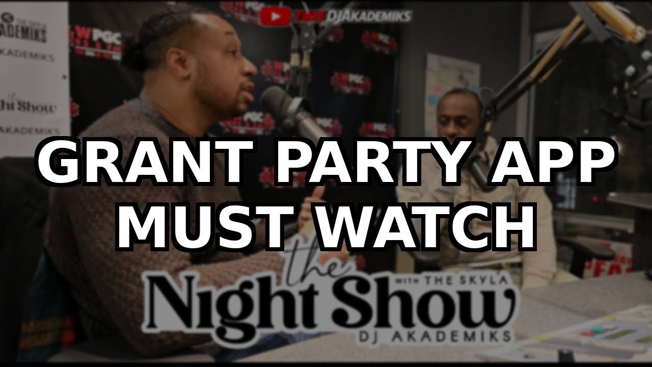 CREATORS OF THE DMV HIGHLIGHTS SHAWN C OF THE GRANT PARTY APP