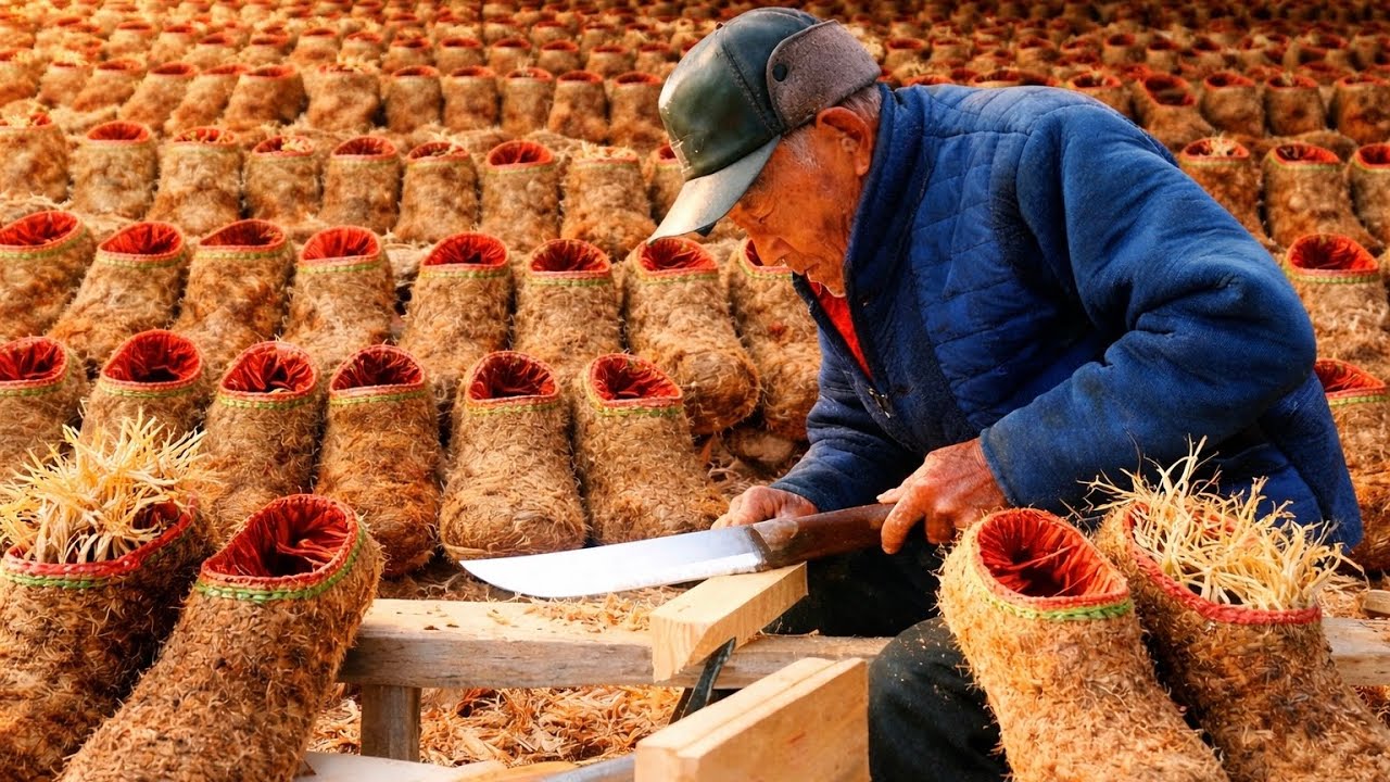 A 1,000-Year-Old Craft at Its End | The Last Straw Sandal Maker in China | handmade tradition