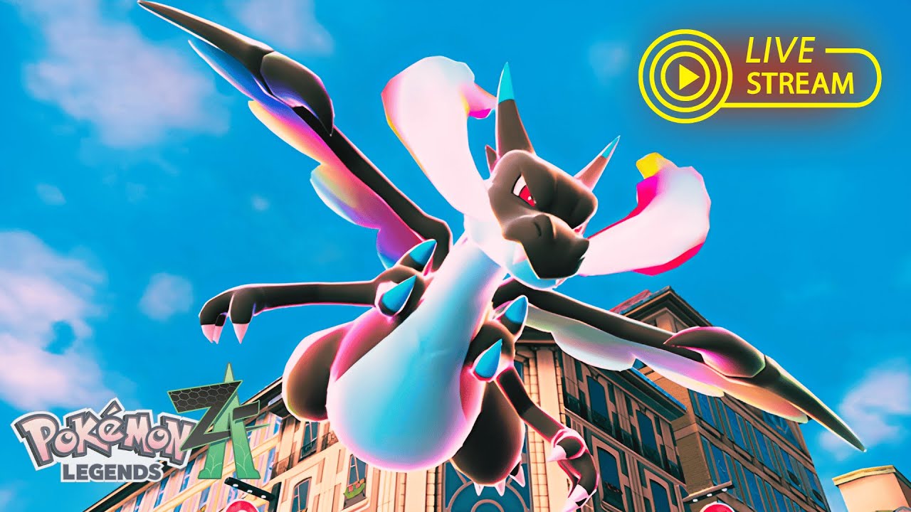 Pokémon Legends: Z-A LIVE | Chill Lumiose City Hangout (Mega Evolution!)