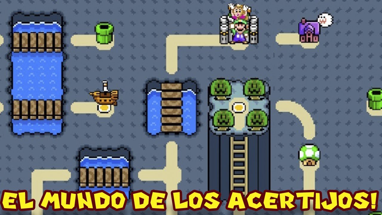 El Mundo de los ACERTIJOS !! - Jugando SUPER MUNDOS en Mario Maker 2  con Pepe el Mago (#1)