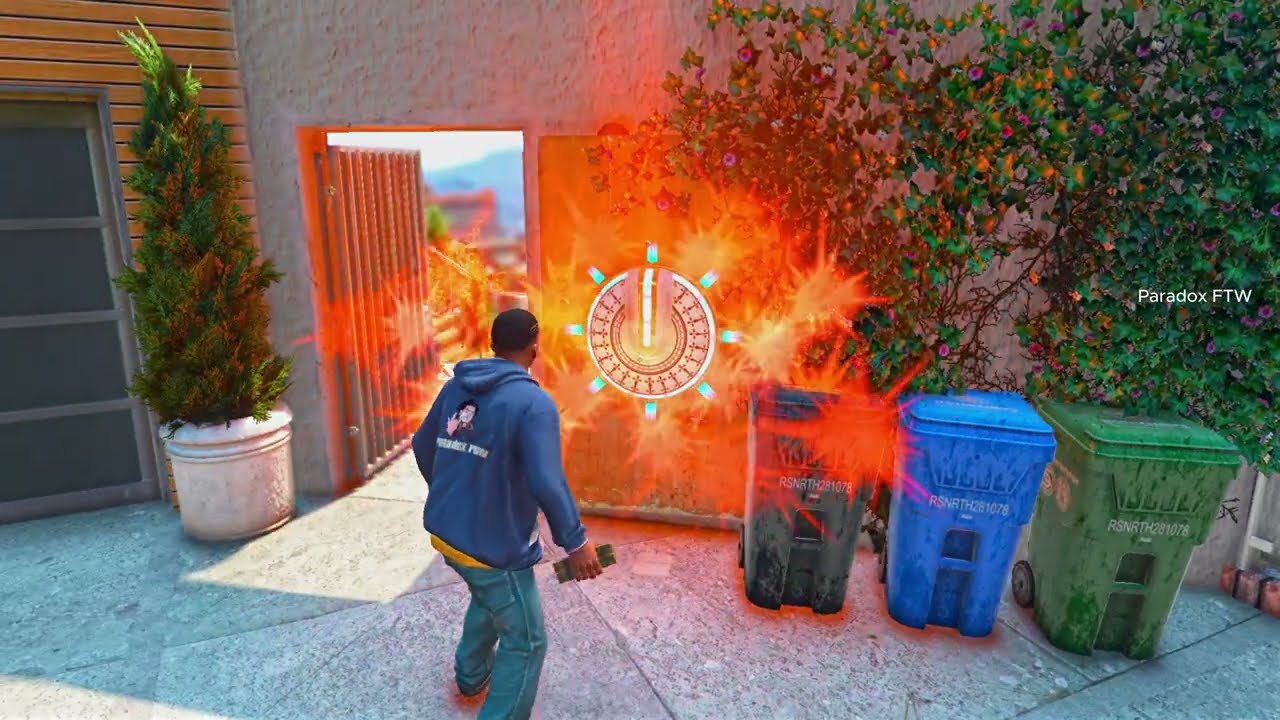 Franklin and Shinchan Opened Demon Door In GTA 5 ! | Paradox FTW