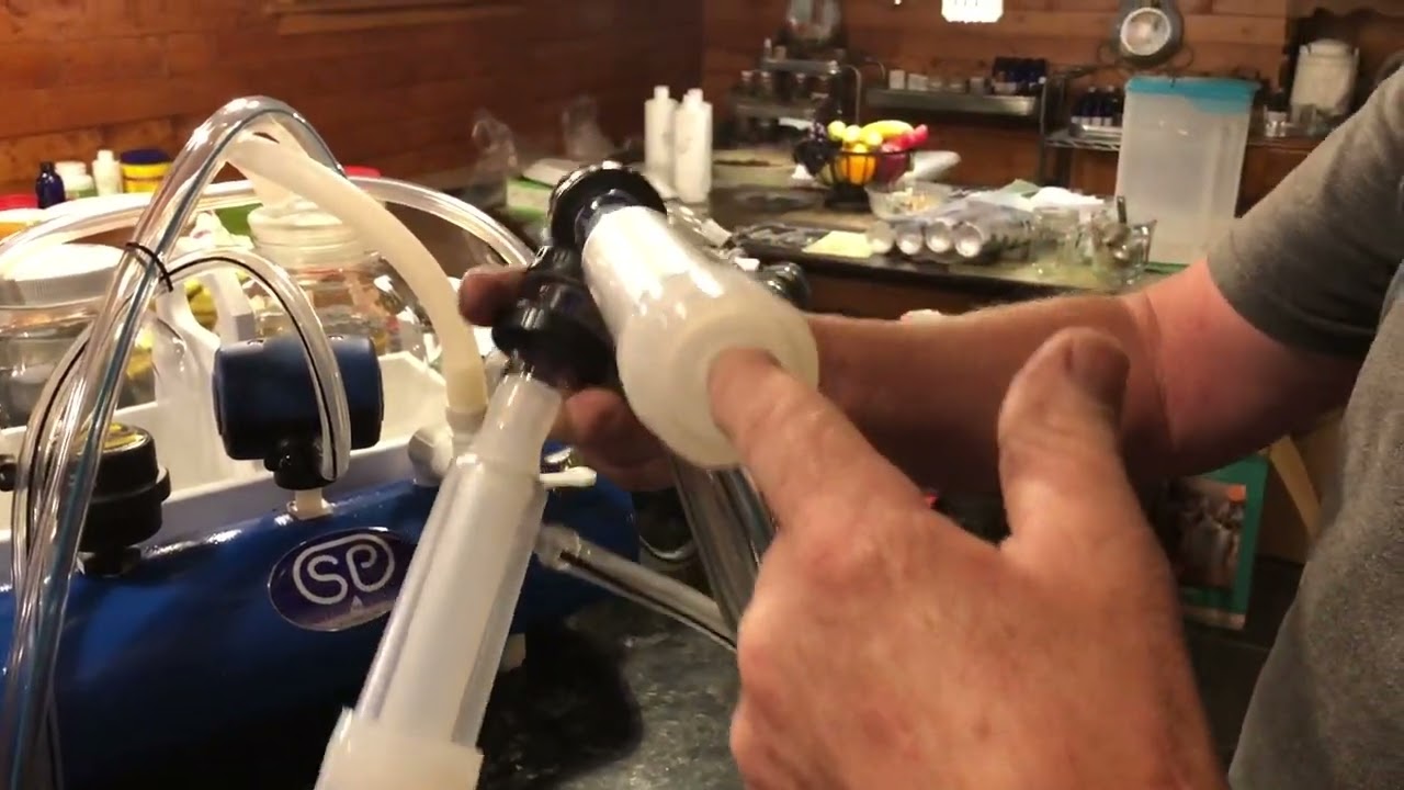 Our SIMPLE PULSE Milking Machine 🐐 🥛