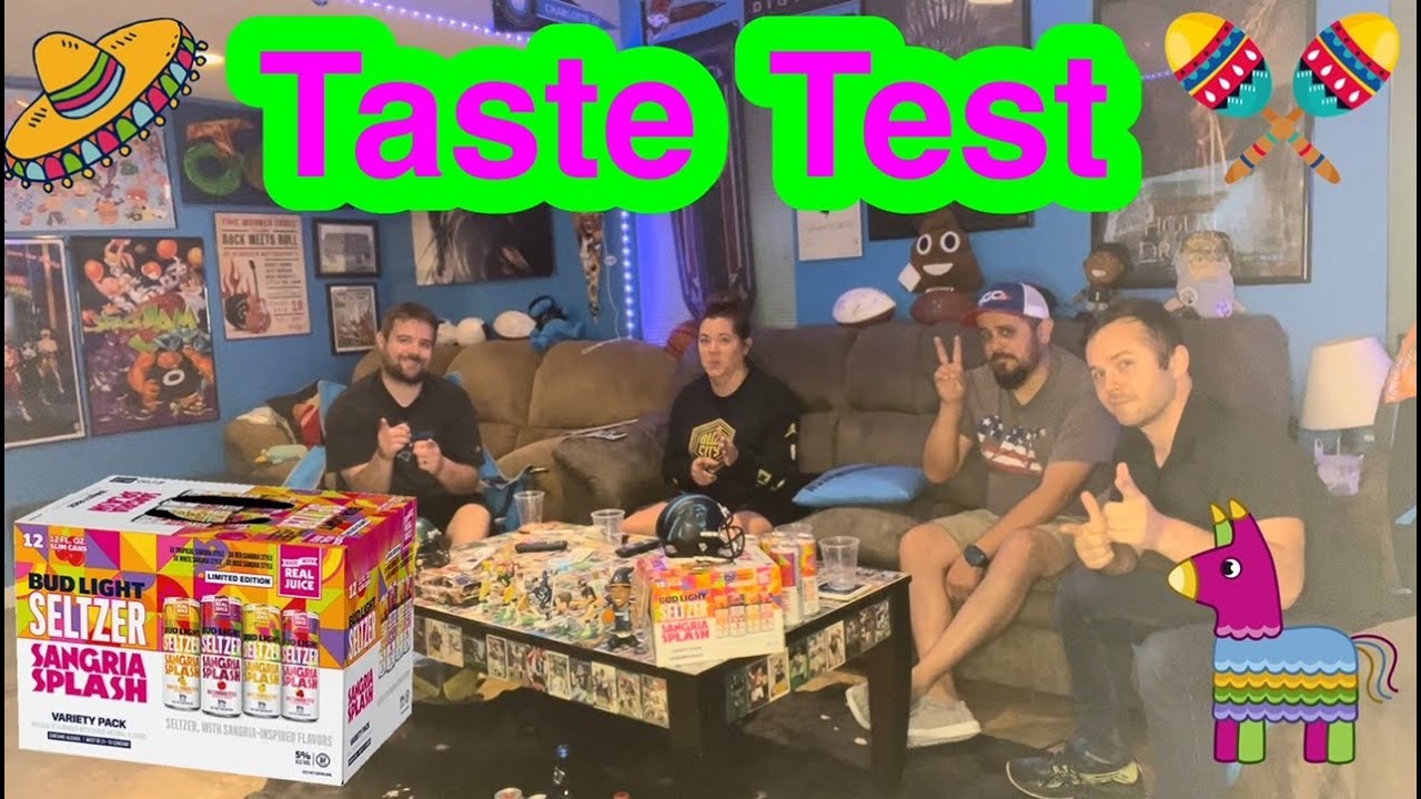 Bud Light Seltzer - Sangria Splash - Variety Pack! TASTE TEST! Review!